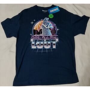 Fortnite Llama 'Give Me The LOOT' Adult XL t-shirt